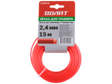 Леска ВОЛАТ 2,4 мм х15 м круг