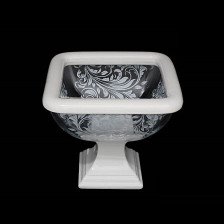 Конфетница стеклянная 14 см 110287
