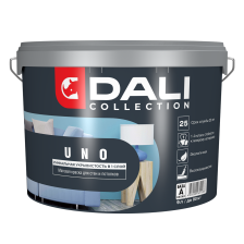 Краска UNO для стен и потолков база А (9л) Dali Collection 
