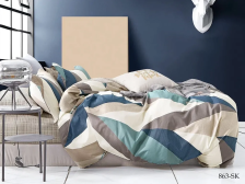 КПБ сатин набивной Satin de Lux 863-SK 70х70 1,5 сп Cleo