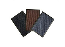 Коврик придверный влаговпитывающий ребристый 80х120см SUNSTEP (кор)