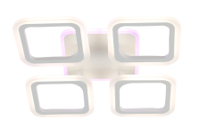 Люстра SR 2055/4 WT+ RGB D530 x H80 64W 3000K-6500K 1.4кг