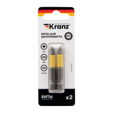 Бита PZ 2х50мм 2шт Kranz KR-92-0419-1