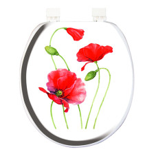 Сиденье для унитаза мягкое AQUA-Prime Digital Exclusive 6612