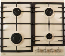 Стол бытовой газовый ПВГ P-MIRP Oasis (61,0х51,0х9,7см)(цвет:бежевый, металл)