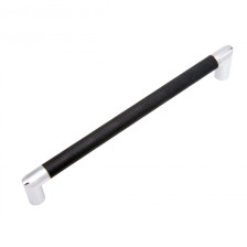 Ручка-скоба RS286 CP/OBL 160мм хром/черный