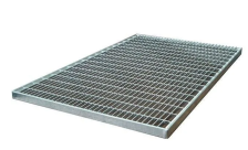 Решетка стальная 1000х500мм h-2см, толщина 2мм