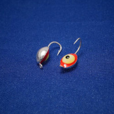 Мормышка вольфрамовая KUTBERT "Клоп" d5мм, 0,55гр, цвет серебро с глазком (41) 87796