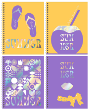 Тетрадь 48 л BG линия Summer