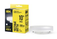 Лампа светодиодная GX53 10W/4000 IEK