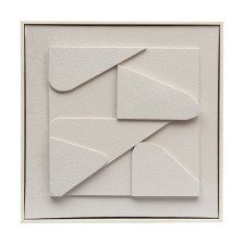 Панно декоративное Minimalism Triangle с эффектом 3D 40х40 см