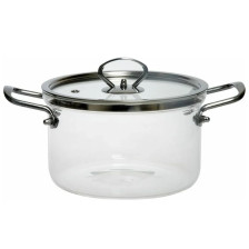 Кастрюля 3,5 л стекло жаропрочное Studio TM Appetite CRF-7