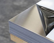 Лист нержавеющий AISI 430 0,8х1000х2000 мм BA зеркальный (непищевой)