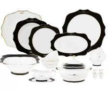 Сервиз столовый 31 пр LENARDI RICH 6 персон, фарфор 109-038