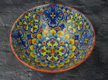 Салатник 20,5 см 1200мл Arabesque красный 0860105