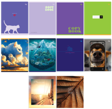 Тетрадь 48 л BG линия А5 "Mix-10 девочки" 383144