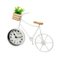 Часы "Велосипед" Д280 Ш90 В240 белый Fancy52