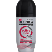Дезодорант-ролик DEONICA Men 50мл PROpharma Active мужской