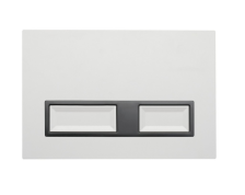 Кнопка смыва сенсорная Eva Gold 08S пластик белая, для инсталляции Eva Gold 500S с сенсорным управлением