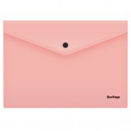 Папка-конверт с кнопкой А4 180мкм Berlingo Instinct фламинго