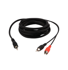 Шнур Стерео 3,5 мм - 2 RCA, 3м (17-4204)