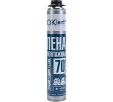 Пена монтажная OKLENT 70+ 940гр проф