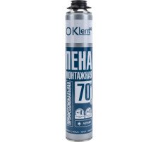 Пена монтажная OKLENT 70+ 940гр проф