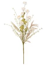 Цветок искуственный Гвоздика полевая кремовая, В600  HDF2