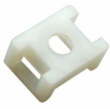 Площадка для крепления стяжки 22 х 16 мм, белая ПС-2 Rexant 07-2102