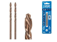 Сверло по металлу 3,5х39х70мм ц/х HSS кобальт Co-5% EXPERT STARTUL SE8300-35