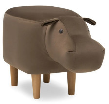 Пуф Leset Hippo COMBI, Velutto 23  (коричневый)