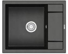 Мойка 600х500мм искусственный камень черный GR-6002