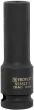 Головка торцевая ударная длинная 6гр 1/2 17мм THORVIK S23S2117