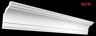 Плинтус потолочный GPX-18 60х100мм (50) 2,0м