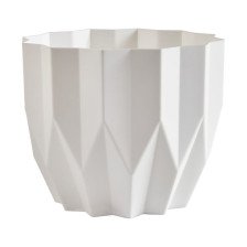 Кашпо Геометрия 0,8 л белый