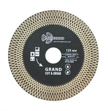 Диск алмазный 125х22.23х1,7х25/10 Турбо Grand Cut&Grind TRIO-DIAMOND GCG002