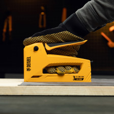 Степлер алюминиевый тип скоб  53, 6-14мм DENZEL 40214