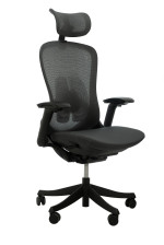 Кресло офисное поворотное SPARX FT-4 Enigma Black / Black (Mesh / Fabric , черный)