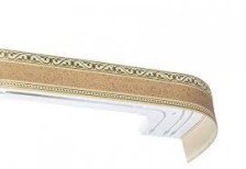 Карниз Флора-1 3,6м песок (2)