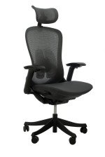 Кресло офисное поворотное SPARX FT-4 Enigma Black / Black (Mesh / Fabric , черный)