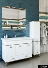 Тумба с раковиной Бруно-105 (105х48х85)