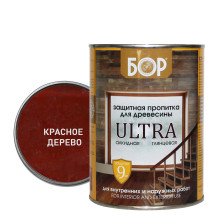 Пропитка для древесины ULTRA БОР красное дерево (0,75кг) Квил