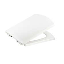 Сиденье для унитаза Articplast микролифт, П-образное, дюропласт, белое 7008