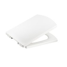 Сиденье для унитаза Articplast микролифт, П-образное, дюропласт, белое 7008