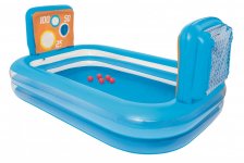 Бассейн игровой Тир с мишенью и 5 мячами 237х152х94см 462л 54170 Bestway