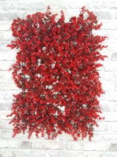 Трава искусственная 40х60см, h-100мм дизайн 9 Фолкнер красный