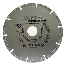 Диск алмазный 125х22,23 Hilberg Super Master TRIO DIAMOND 510125