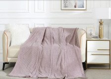 Плед велсофт в атласной ленте Coletta 200х220 CL HOME 006-COL/LA