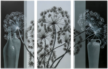 Картина модульная "Воздушный цветок" 99х65 441678