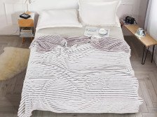 Плед 150х200 велсофт в чемодане Cleo Marmari 150/004-MAR